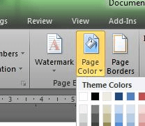 make a cover page in word for mac